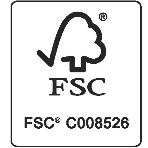 Gemaakt van verantwoord geproduceerde FSC®-materialen