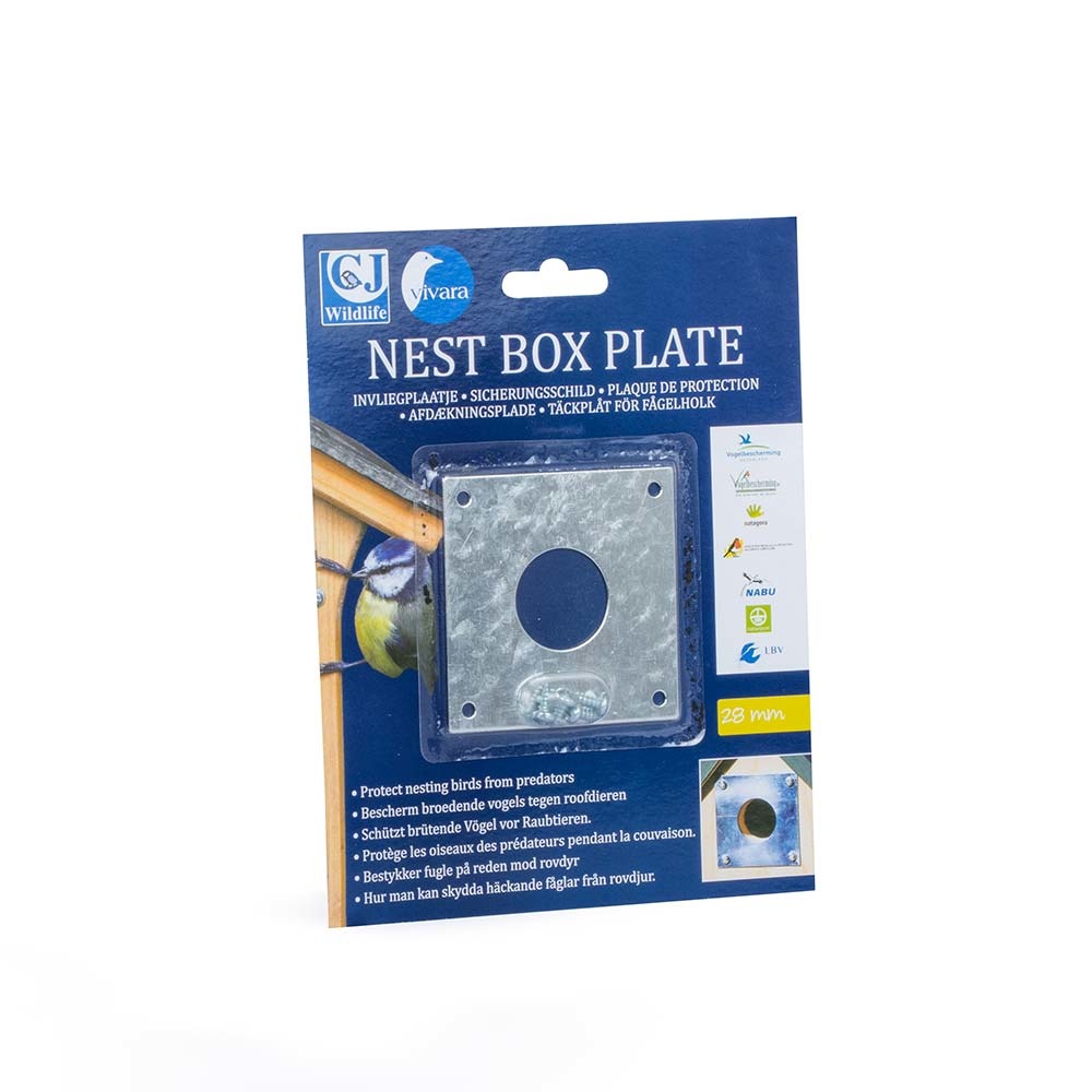 Bird Nest Box Metal Plate