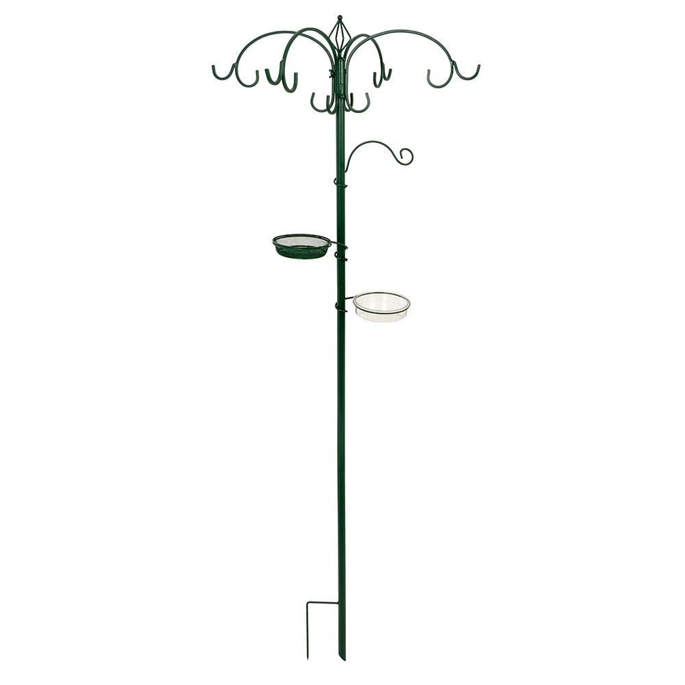 Bird Feeder Pole System - Green