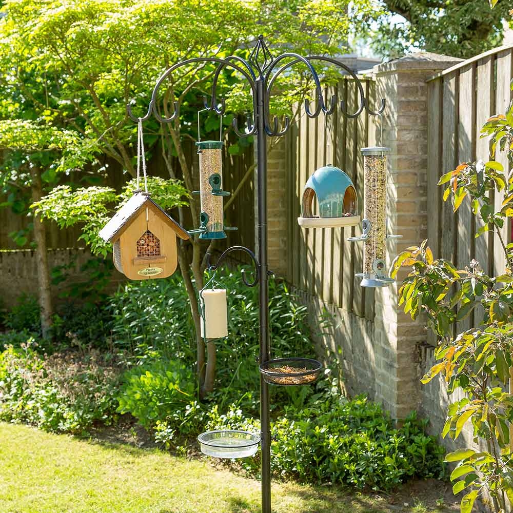 Bird Feeder Pole System - Green