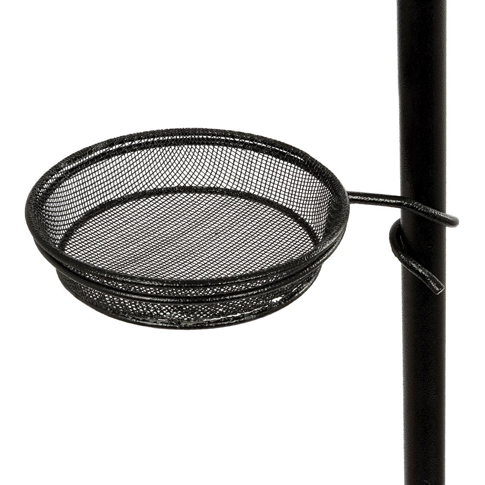 Bird Feeder Pole System - Black