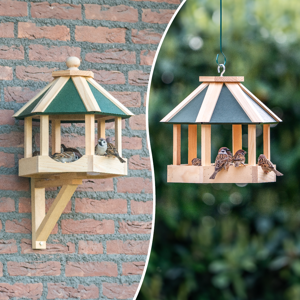 Penn 2-in-1 Bird Feeding Table - Green