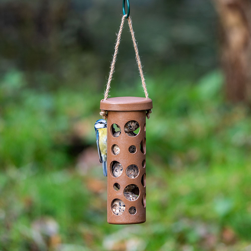 Rome Fat Ball Feeder - Brown