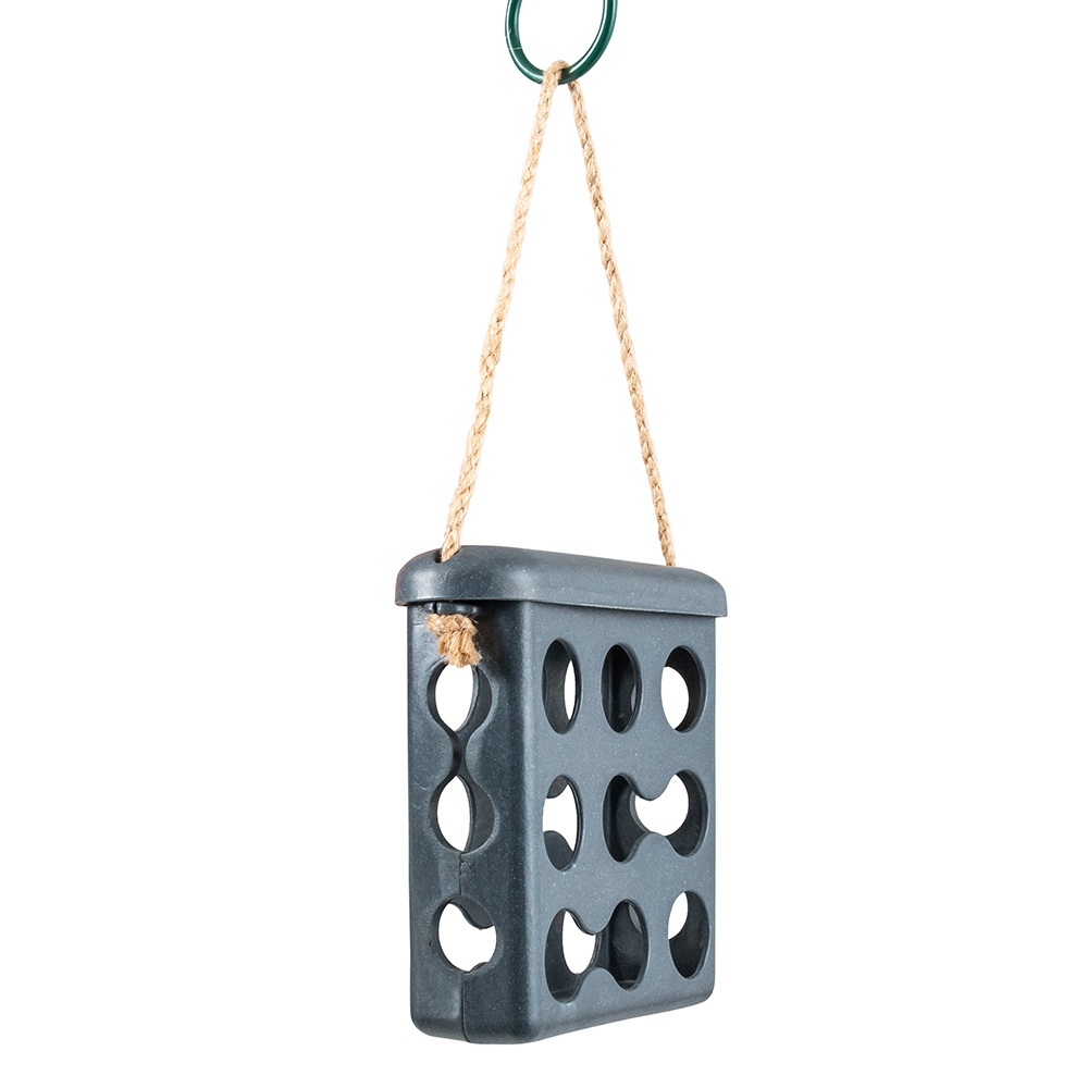 Rome Fat Square Feeder - Anthracite
