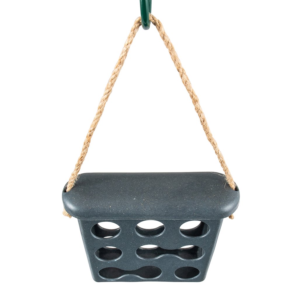 Rome Fat Square Feeder - Anthracite