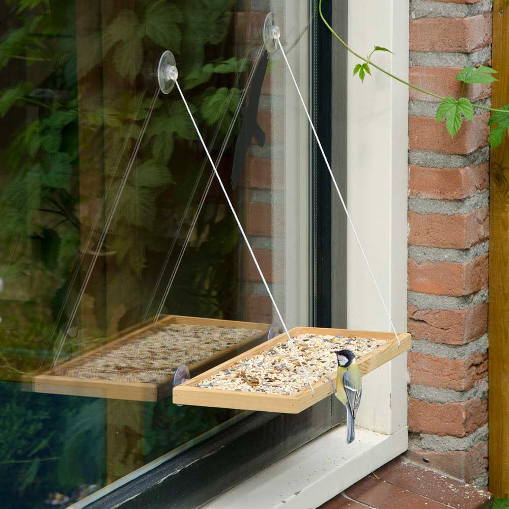 BirdSwing Vide XL Window Bird Table