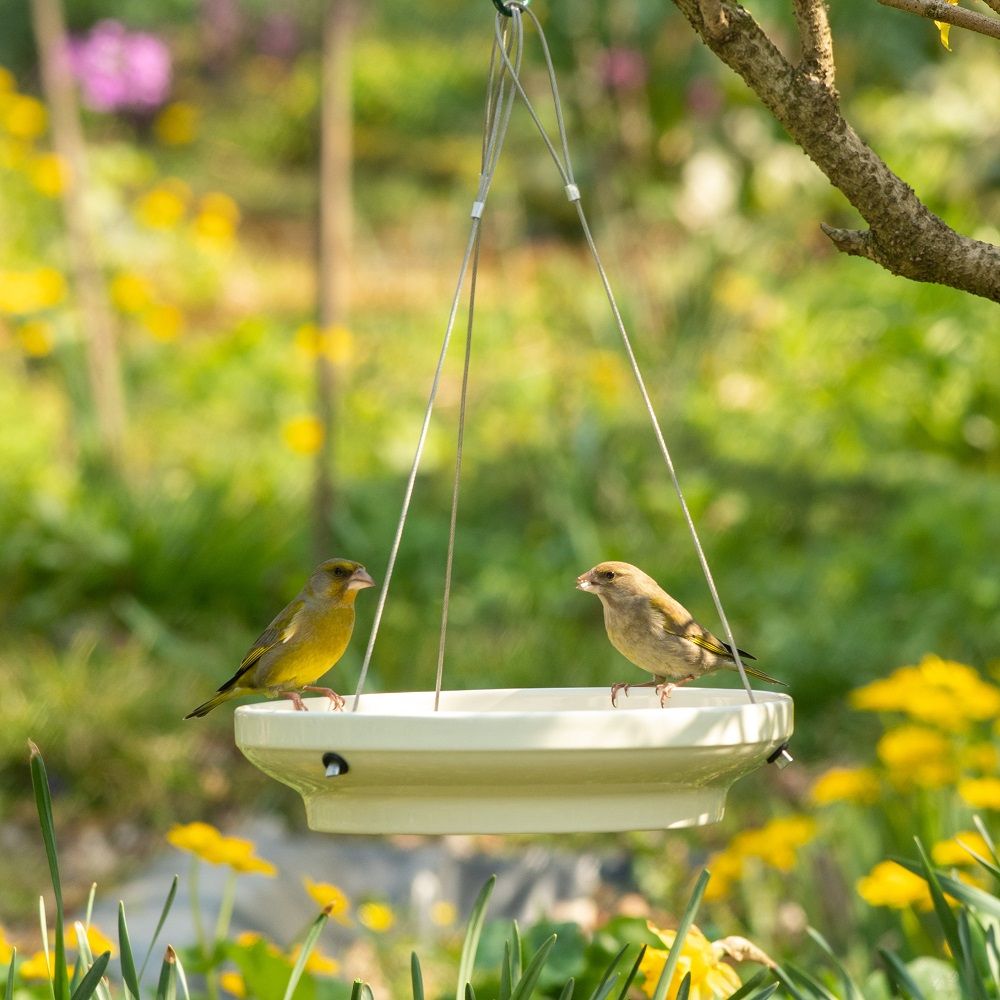 Vesi Hanging Water Dish - cream