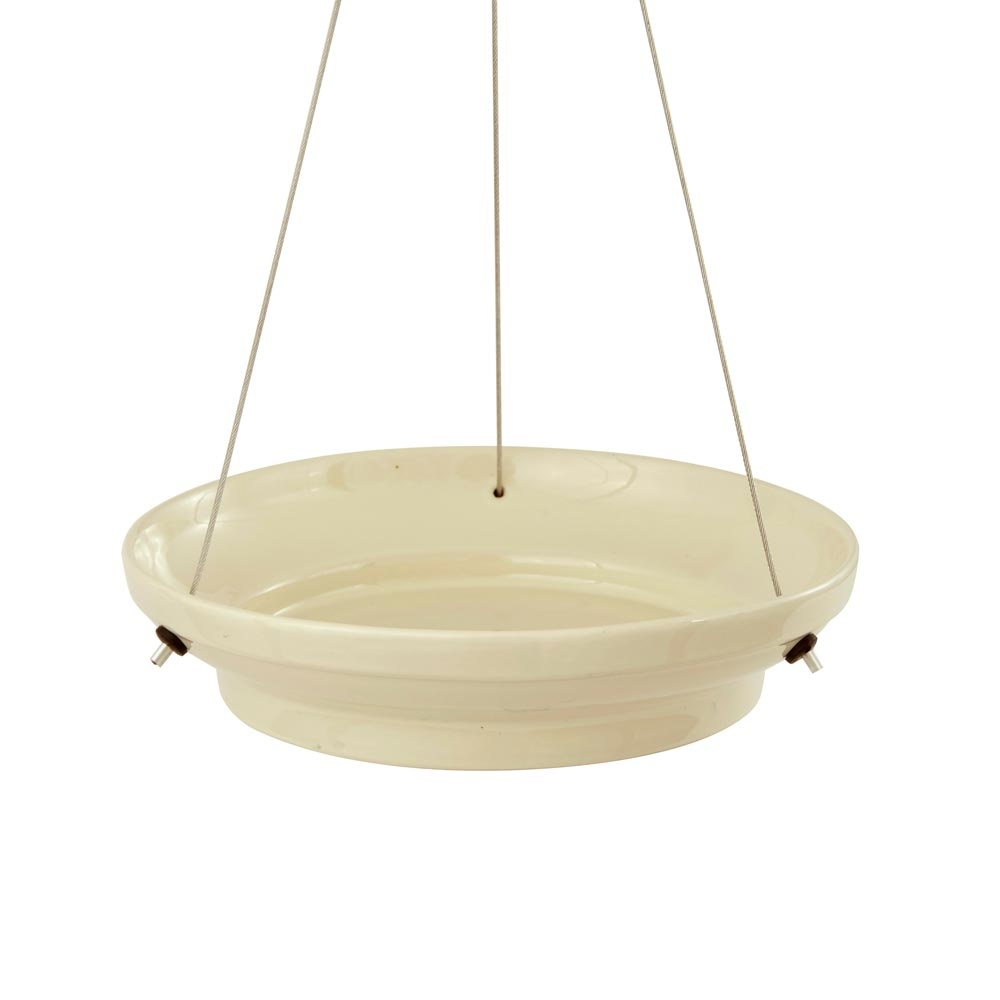 Vesi Hanging Water Dish - cream