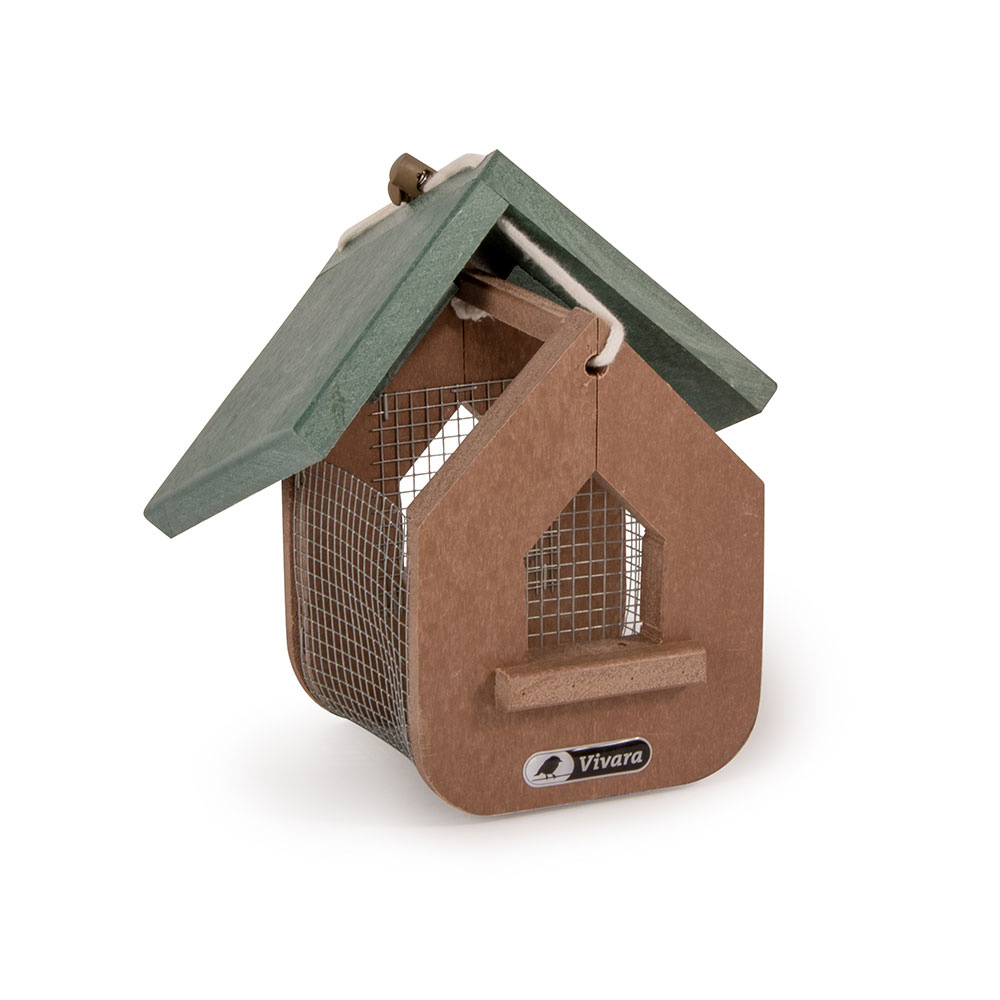 Miletto Recycled Peanut & Suet Bird Feeder