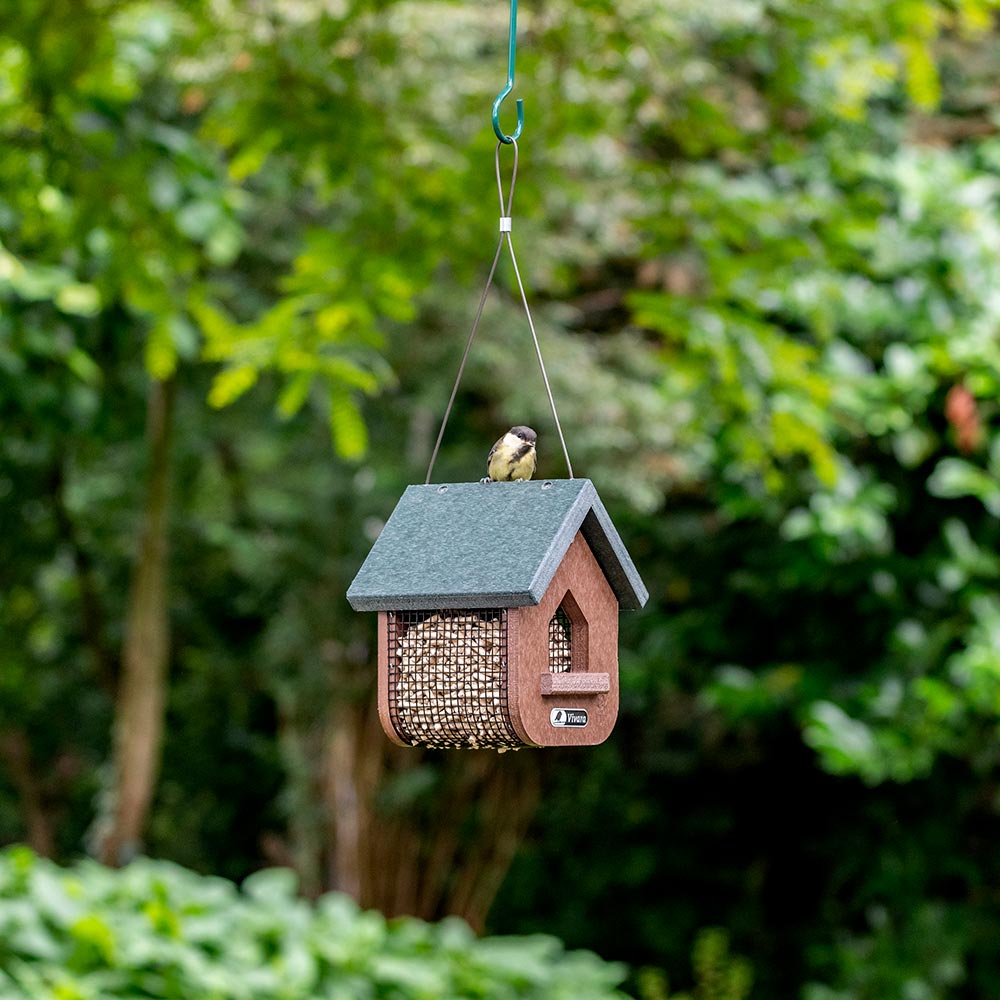 Miletto Recycled Peanut & Suet Bird Feeder