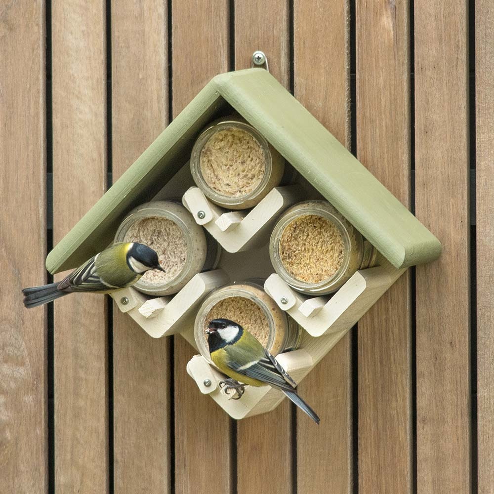 4-Pot Peanut Butter Bird Feeder Freiburg