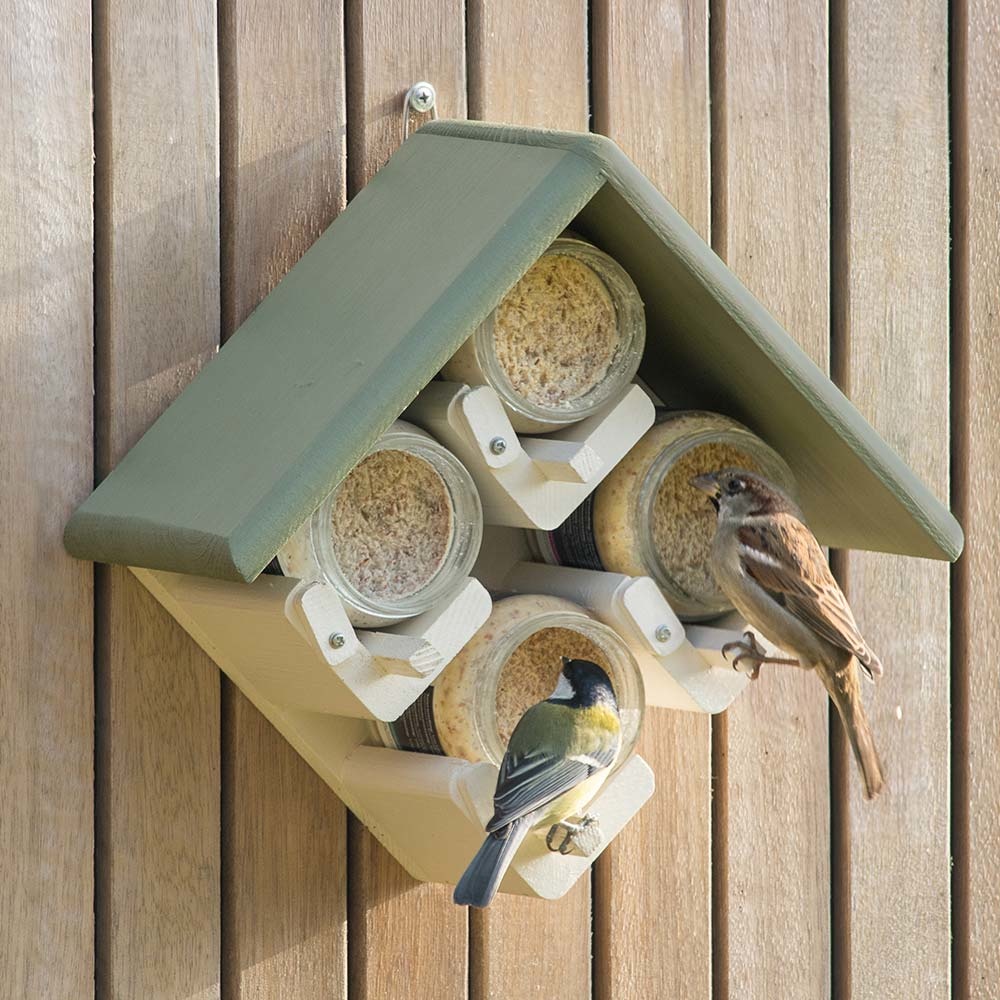 4-Pot Peanut Butter Bird Feeder Freiburg