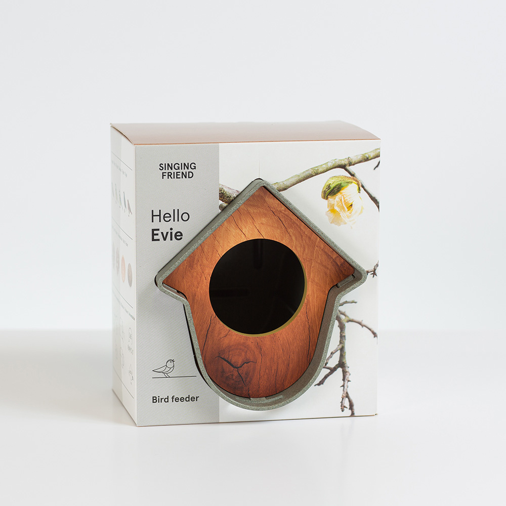 Evie Peanut Butter Feeder for Birds - 100% recycled