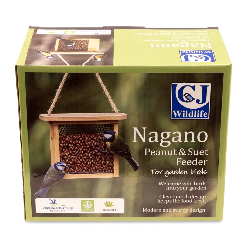 Voedersysteem Nagano - voor pinda's & vetpellets