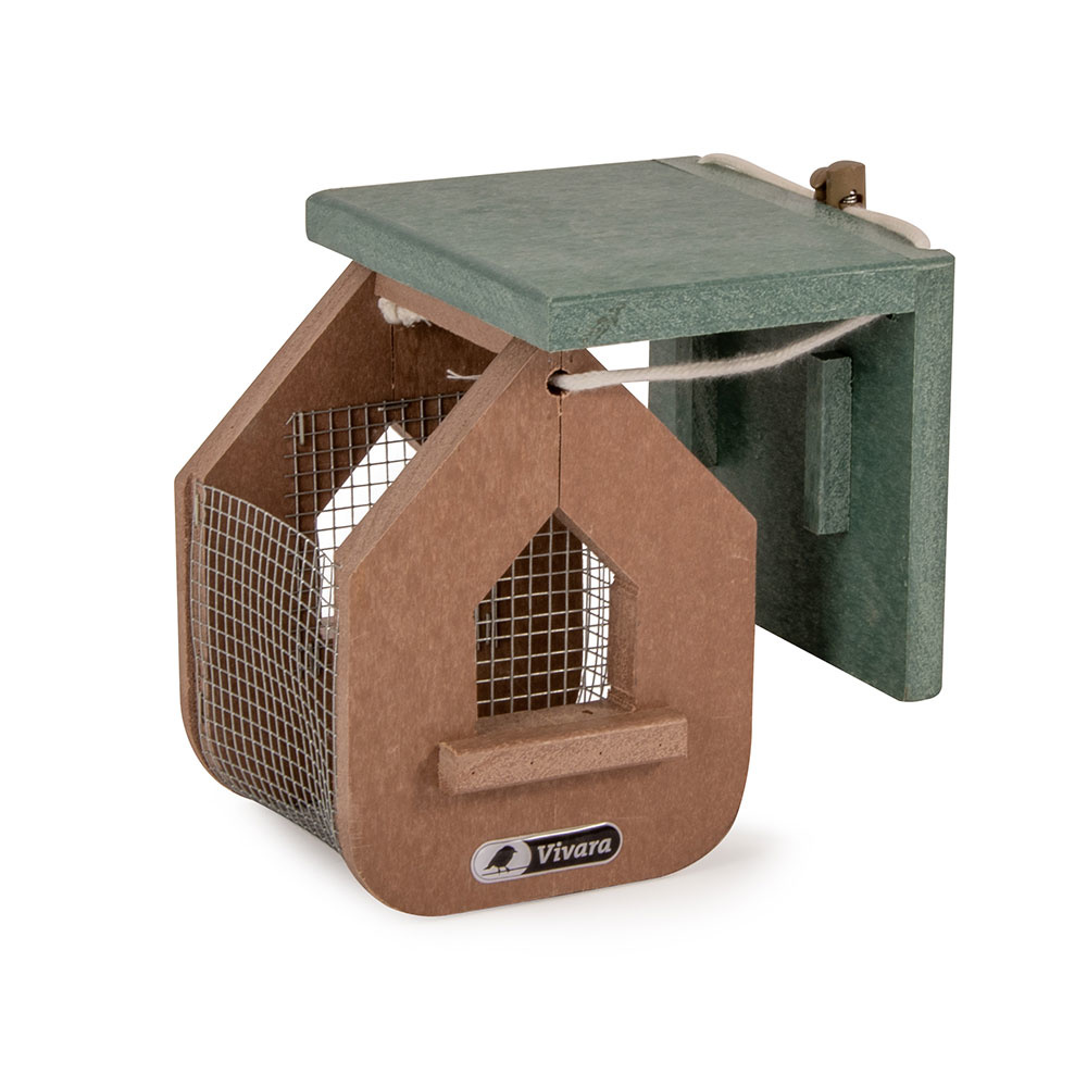 Miletto Recycled Peanut & Suet Bird Feeder