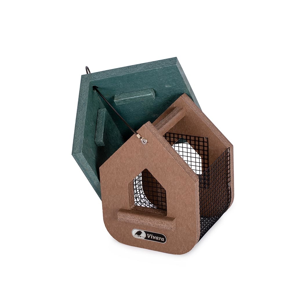 Miletto Recycled Peanut & Suet Bird Feeder