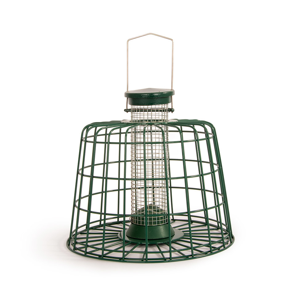 Small Defender Peanut Bird Feeder with Guardian