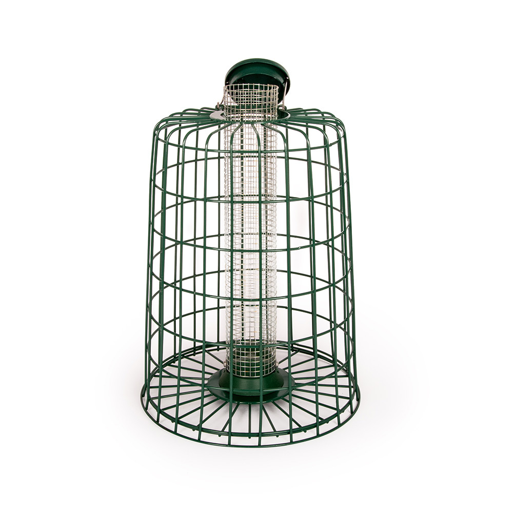 Medium Defender Peanut Bird Feeder with Guardian