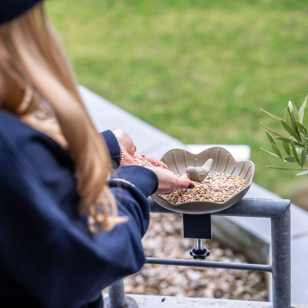 Mangeoire pour balcon - Balus - olive