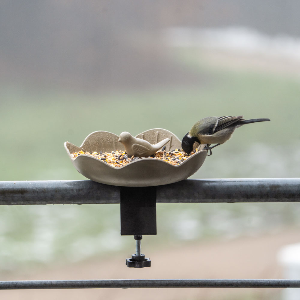 Mangeoire pour balcon - Balus - olive