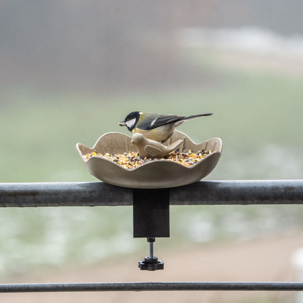 Mangeoire pour balcon - Balus - olive