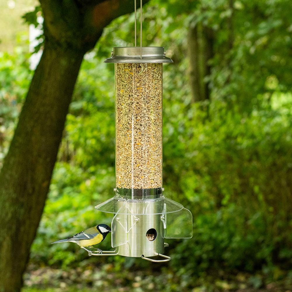 Leto Bird Seed Feeder for Small Birds