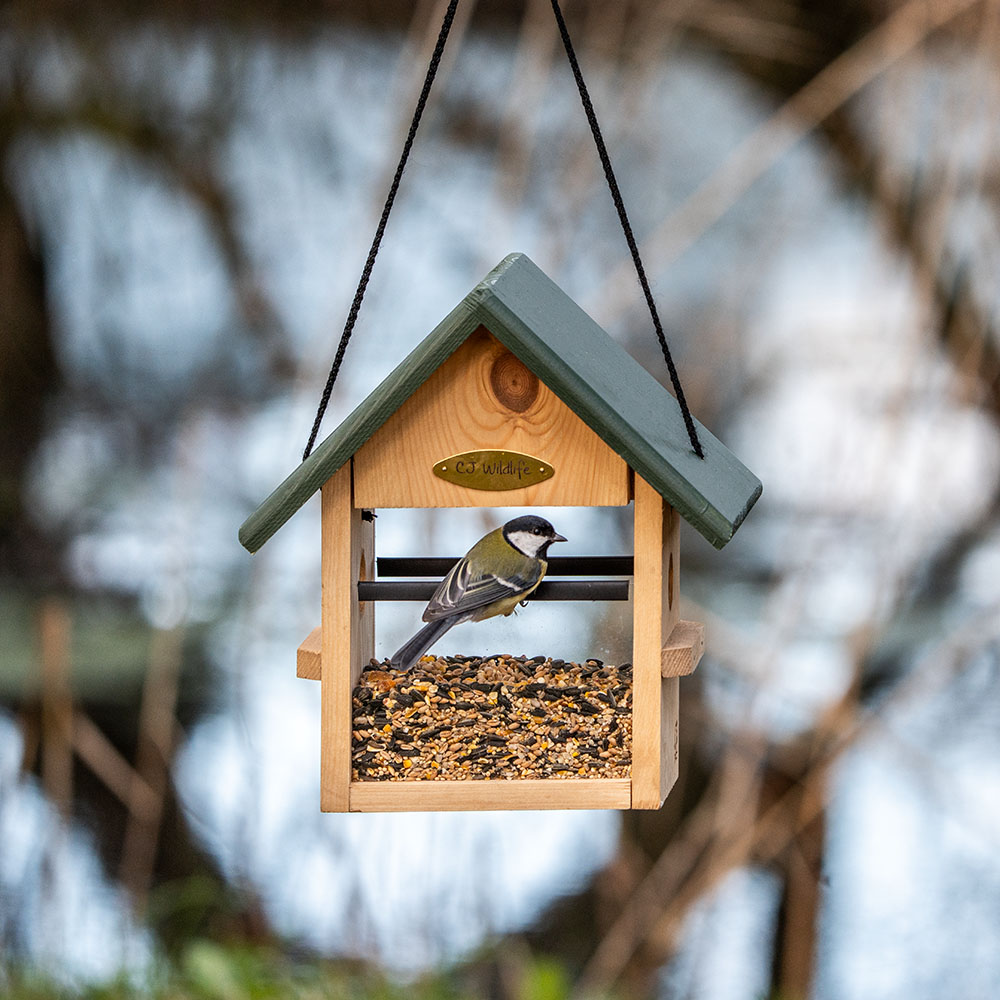 Futterhaus „Breda“ für kleine Vögel, zum Aufhängen