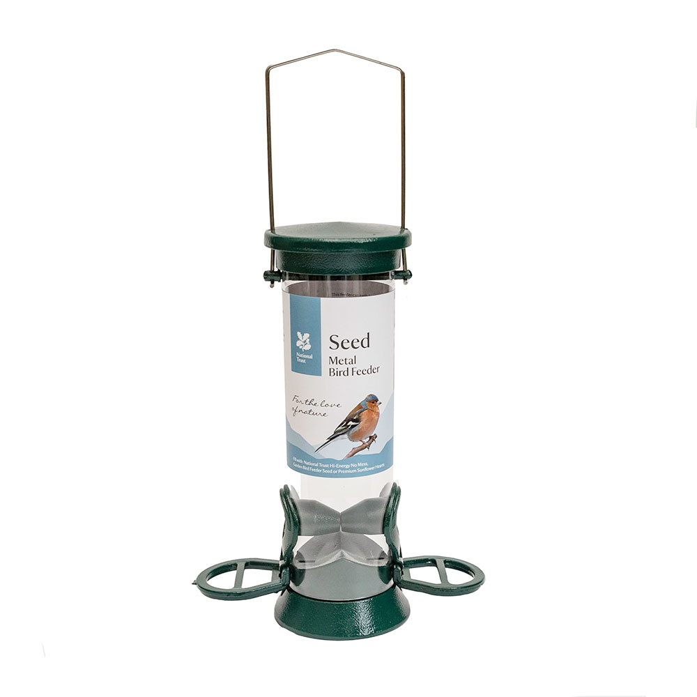 National Trust 2 Port Metal Seed Feeder