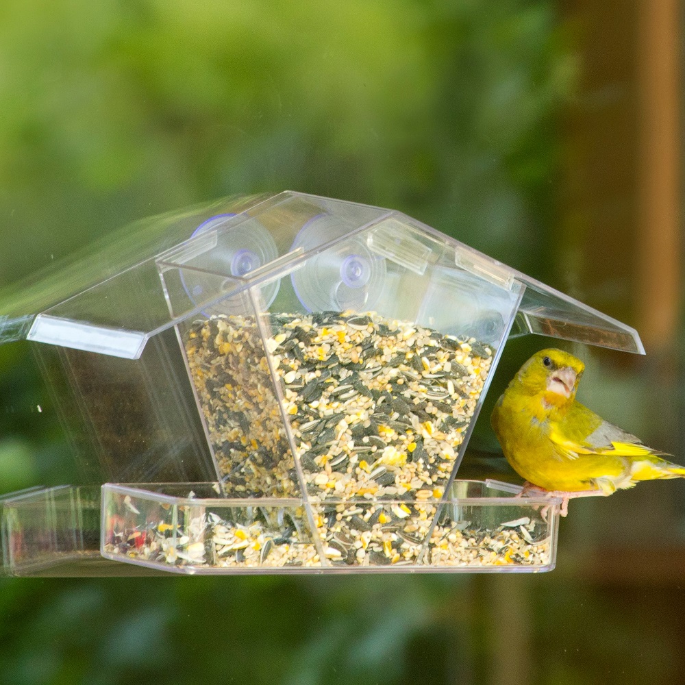 Crete Window Bird Feeder