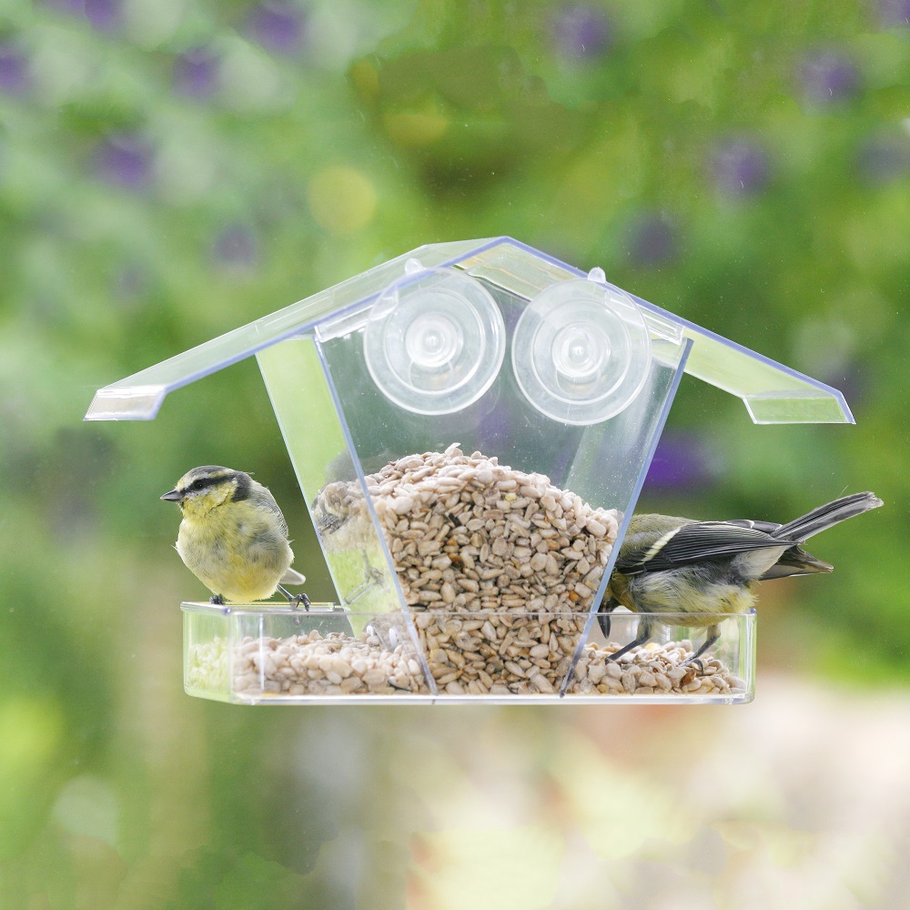 Crete Window Bird Feeder