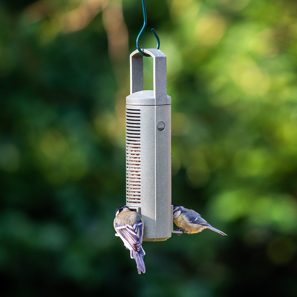 Saaten-Futtersäule aus recycelten PET-Flaschen