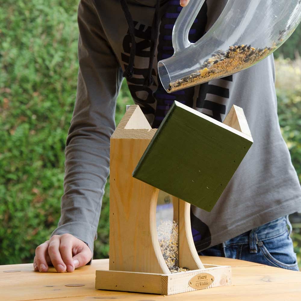 Mississippi Wooden Seed Feeder