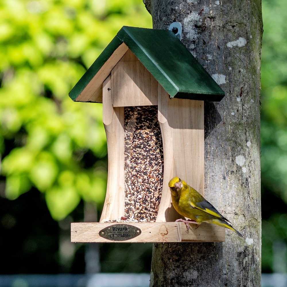 Mississippi Wooden Seed Feeder