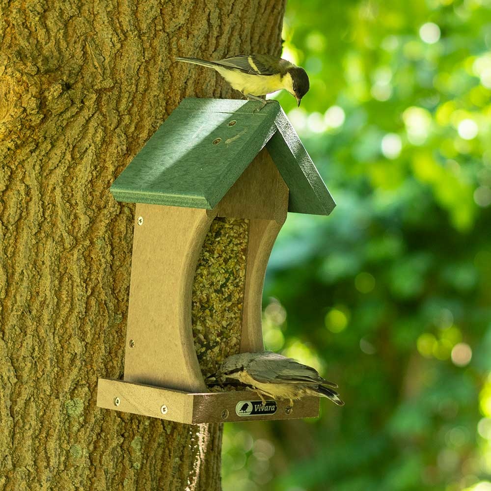 Cristallo Recycled Bird Seed Feeder