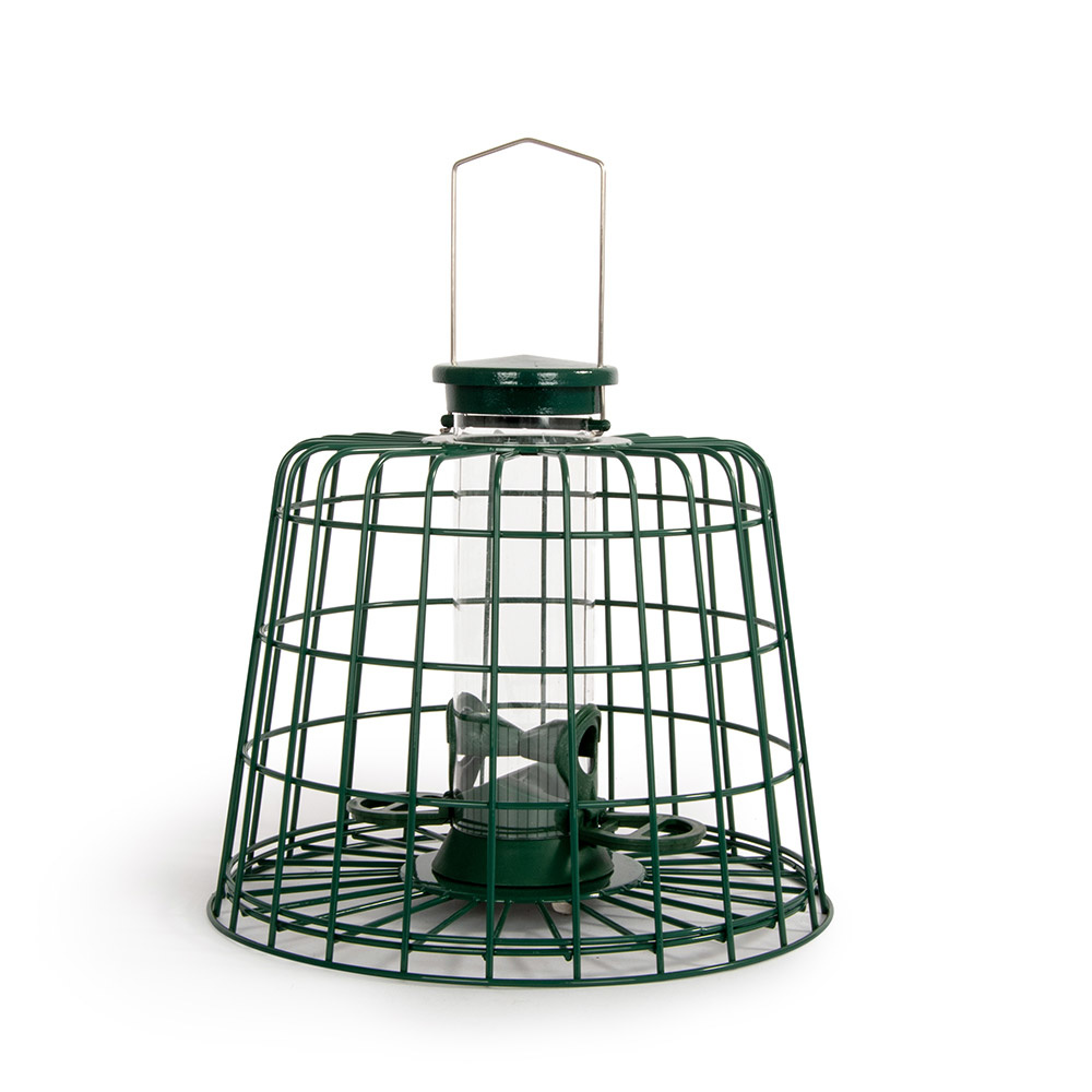 Defender 2 Port Bird Seed Feeder with Guardian