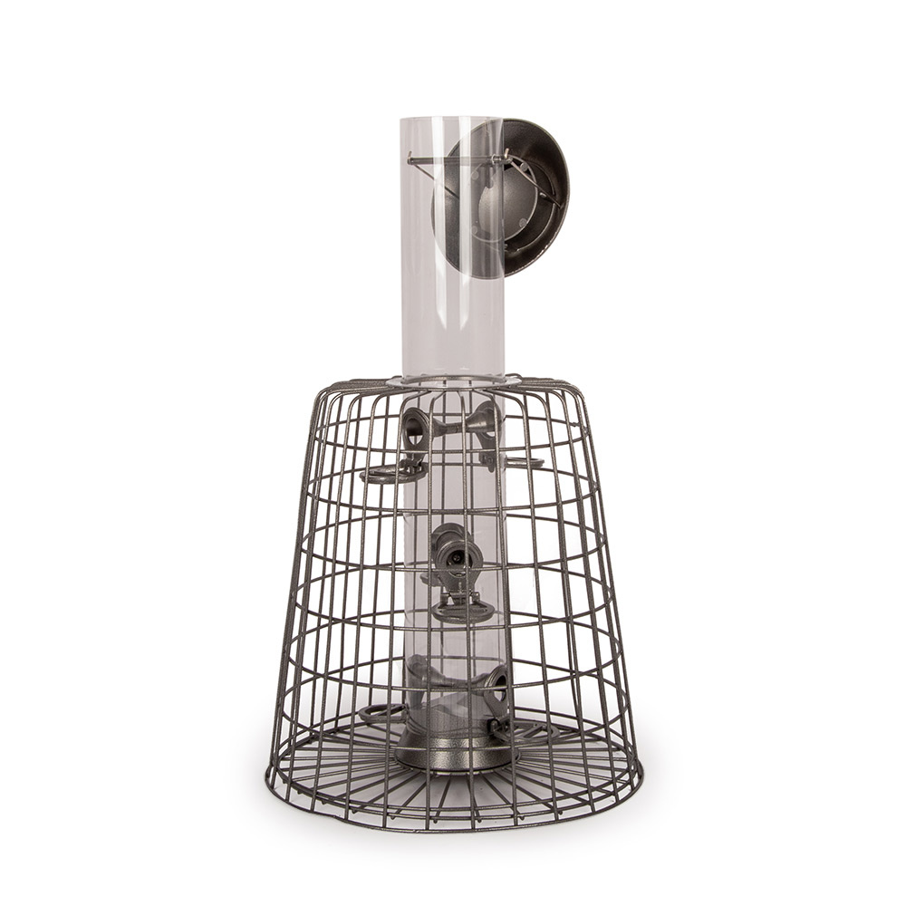 Adventurer 6 Port Bird Seed Feeder with Guardian