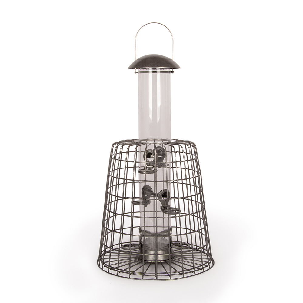 Adventurer 6 Port Bird Seed Feeder with Guardian