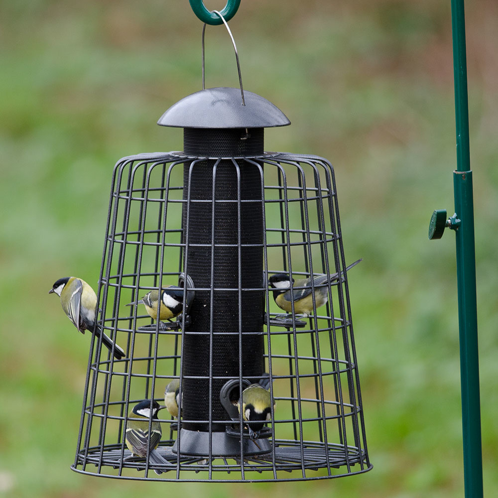 Futtersäulen-Schutz „Maximum“ Grau