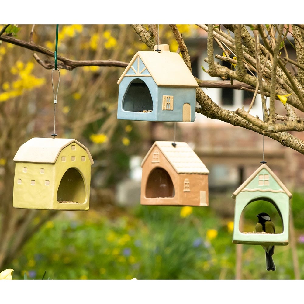 Suvila Bird Feeding Houses - Bundle of 4