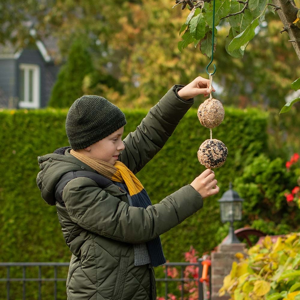 Fuglemat gigantiske meiseboller med snor