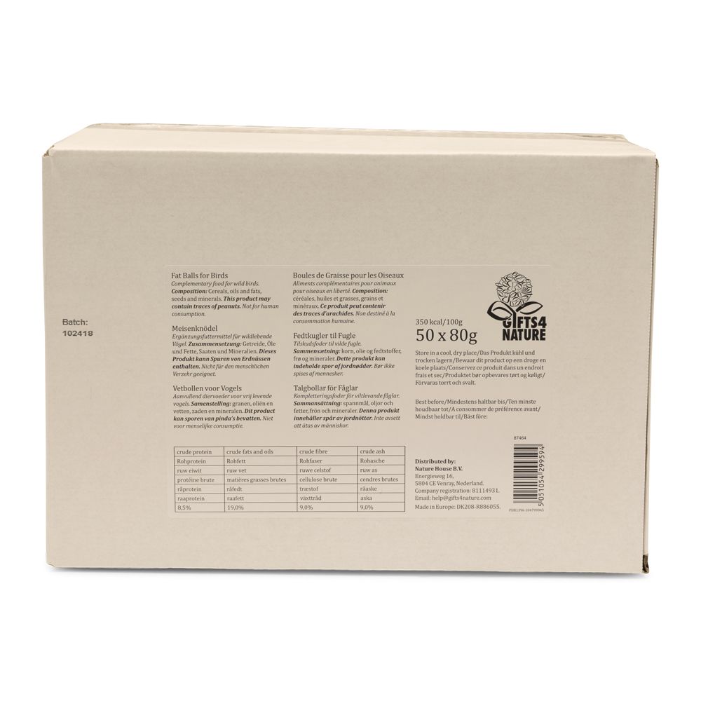 Gifts4Nature Vetbollen (50 stuks)