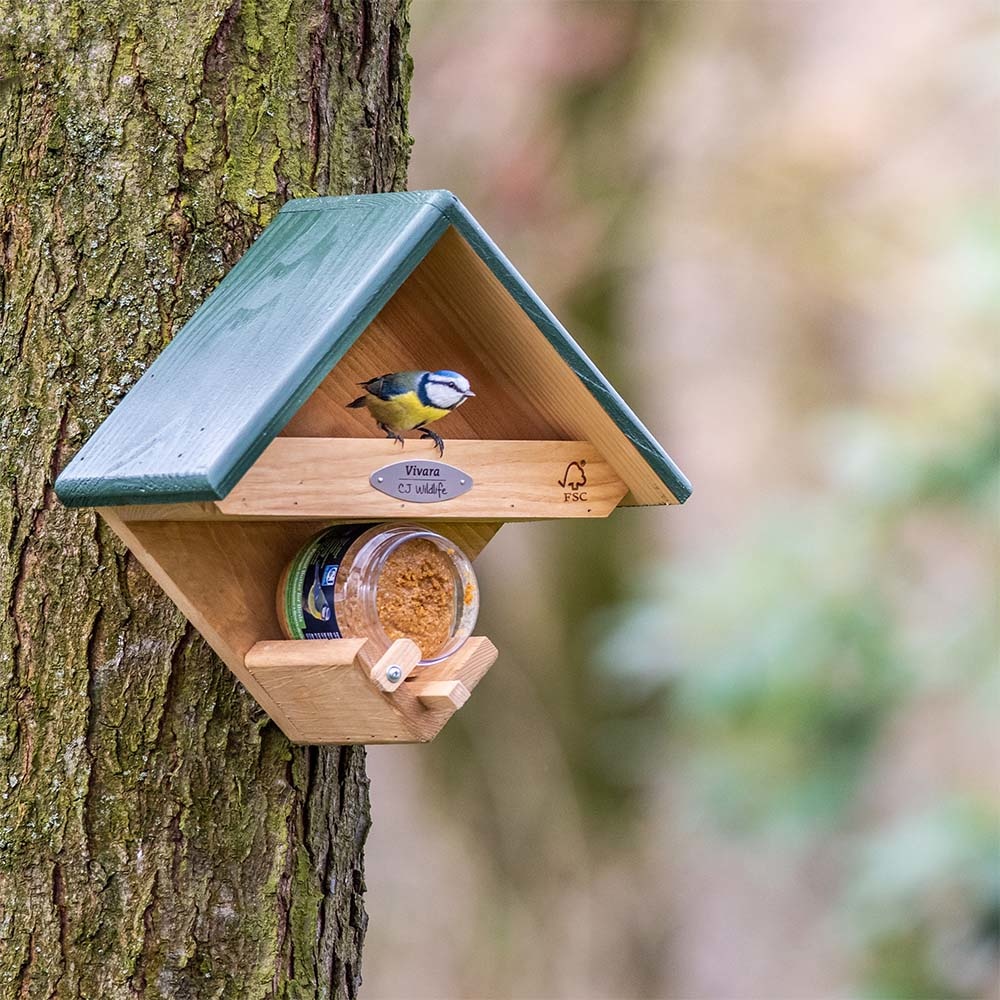 Pindakaas voor vogels, rijk aan eiwitten