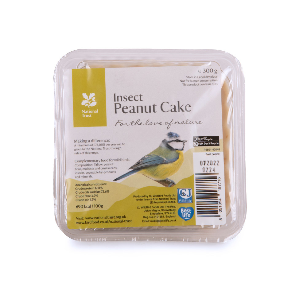 National Trust Insect Peanut Cake 300g