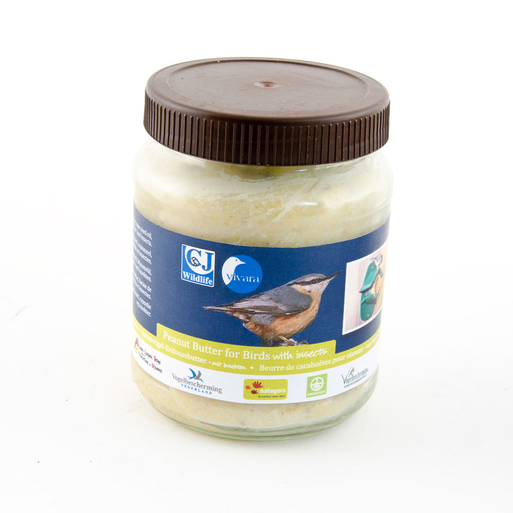 Premium Gartenvögel-Erdnussbutter – mit Insekten