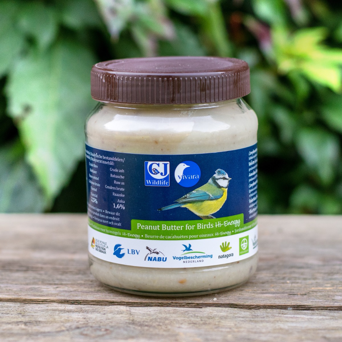 Premium Gartenvögel-Erdnussbutter – energiereich