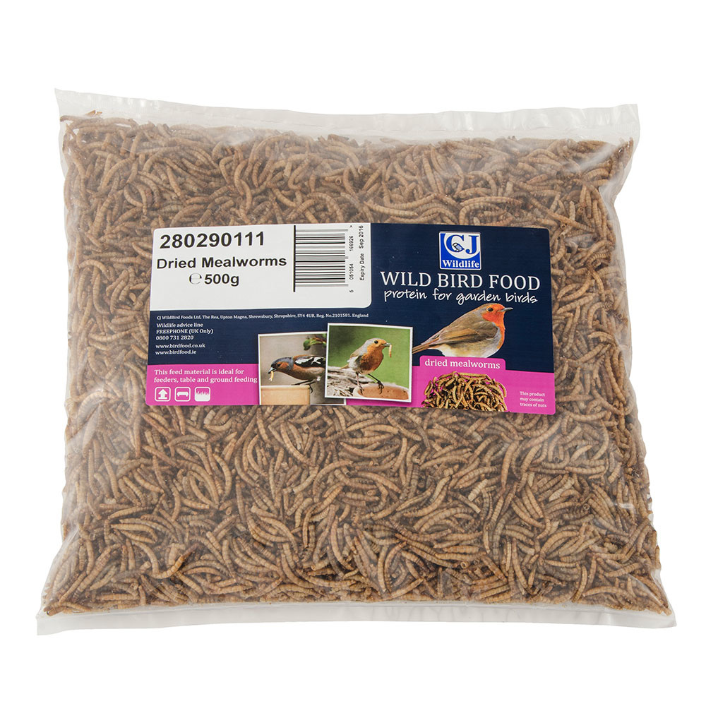 Dried Mealworms 500g