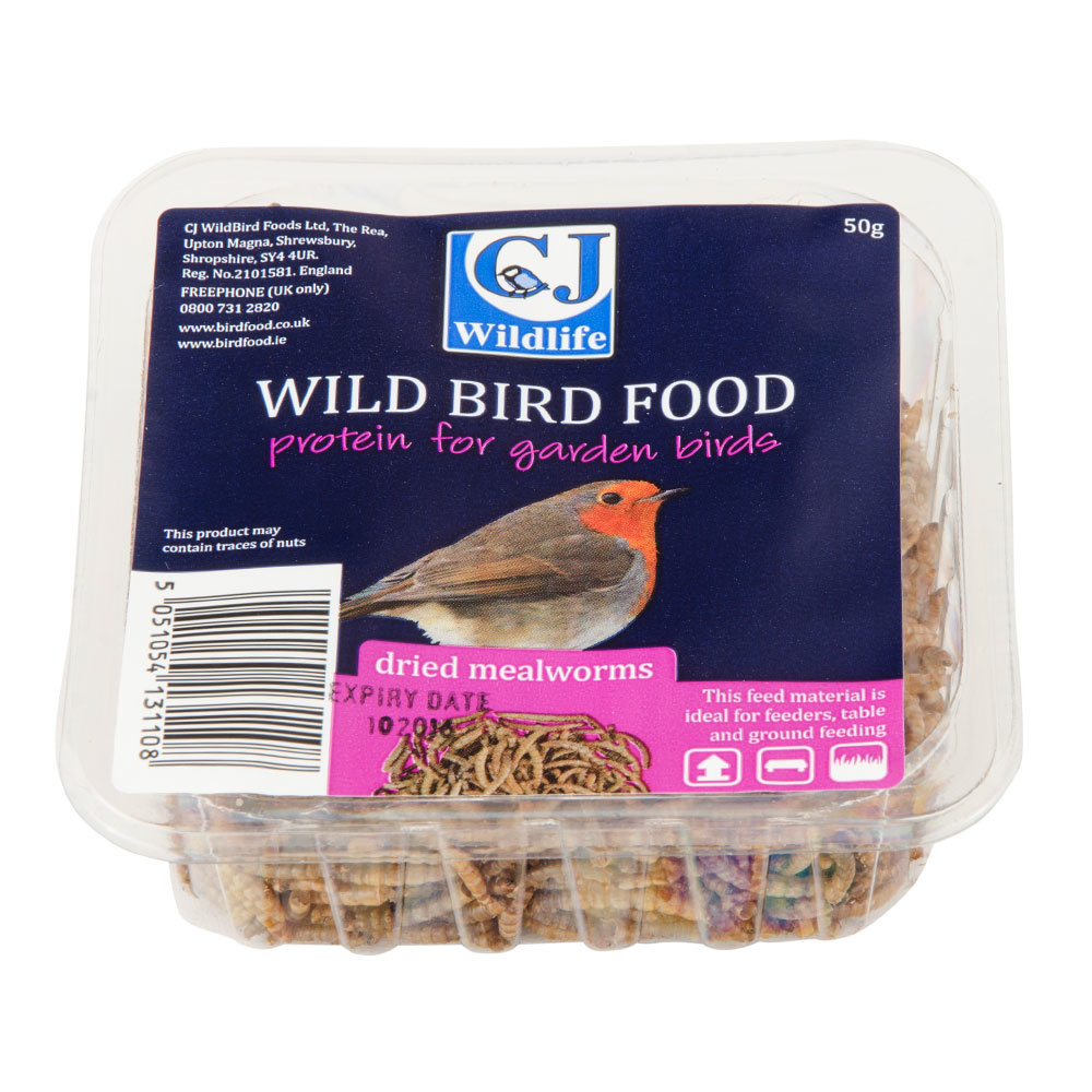 Mealworm Feeder & Dried Mealworms Starter Bundle