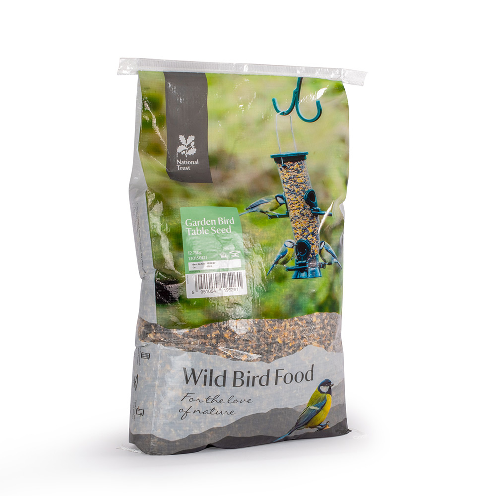 National Trust Garden Bird Table Seed 12.75kg | Wild Bird Seed | Bird Food