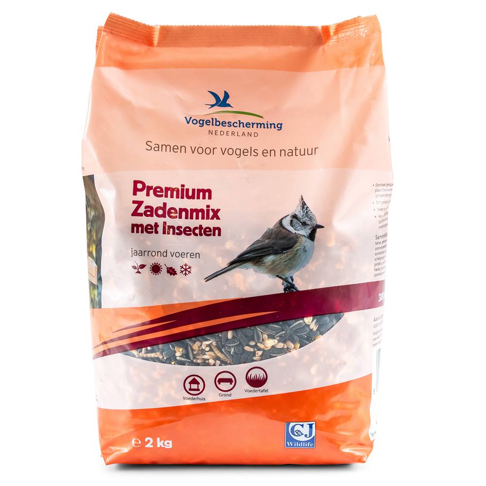 Premium zadenmix met insecten 2kg