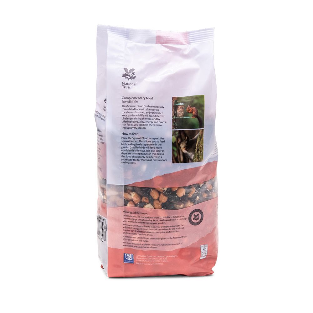 National Trust Squirrel Food 1kg
